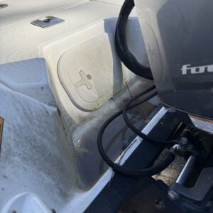 A detailed view of a shiny car hood reflecting light, showcasing the quality of Moran's Performance Detailing services.