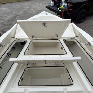 A detailed view of a shiny, well-polished car hood reflecting light, showcasing the quality of Moran's Performance Detailing