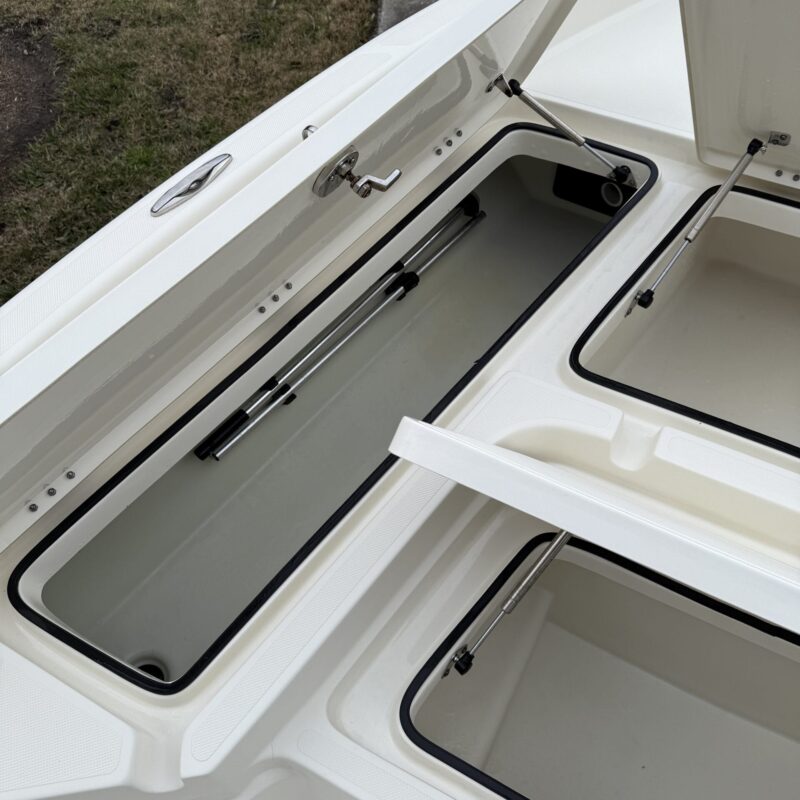 A detailed view of a shiny car hood reflecting the surroundings, showcasing the results of performance detailing.