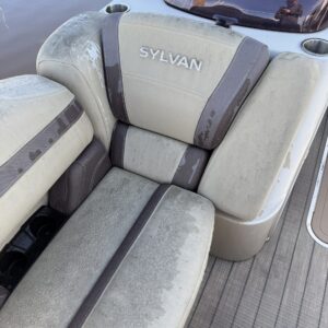 A detailed view of a shiny car hood reflecting light, showcasing Moran's Performance Detailing services.